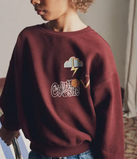 Sweat Maxime Bordeaux - Marlot Paris