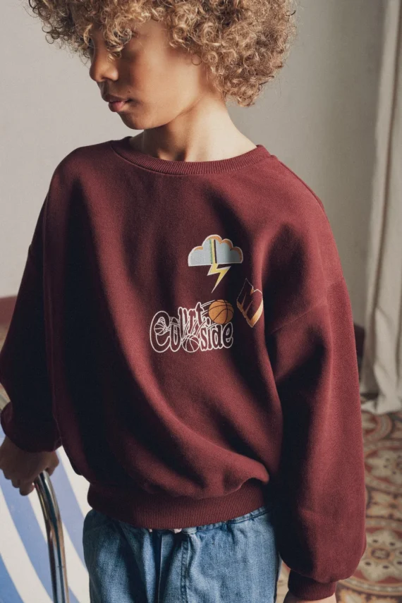 Sweat Maxime Bordeaux - Marlot Paris