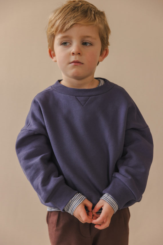 Sweat Oversize Denim Blue - Phil and Phae – Image 2