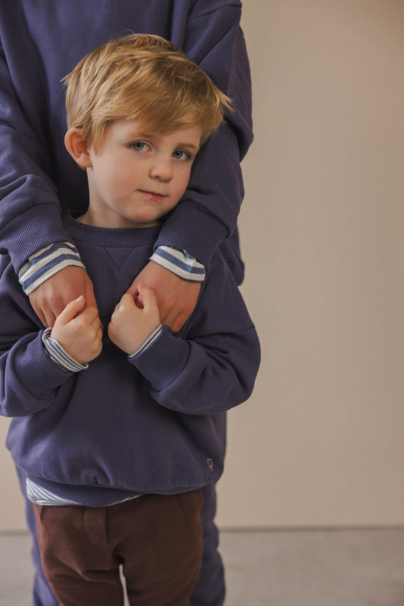 Sweat Oversize Denim Blue - Phil and Phae – Image 4