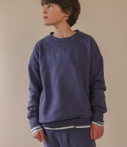Sweat Oversize Denim Blue - Phil and Phae