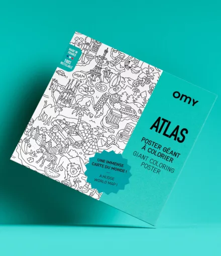 Poster Géant Atlas - Omy