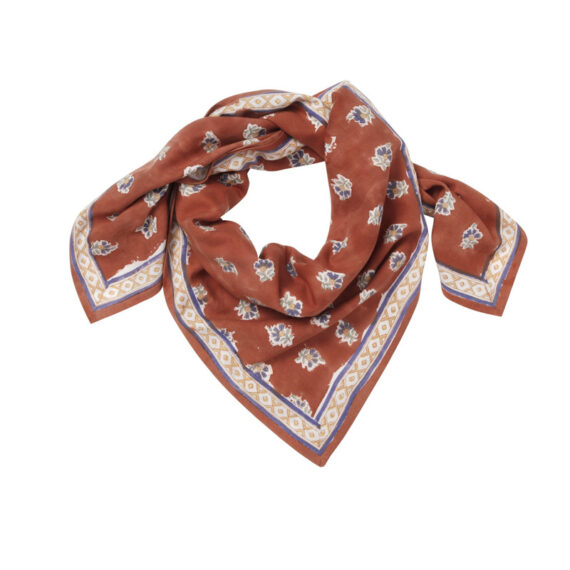 Foulard Belsa Terracotta - Bonheur du Jour
