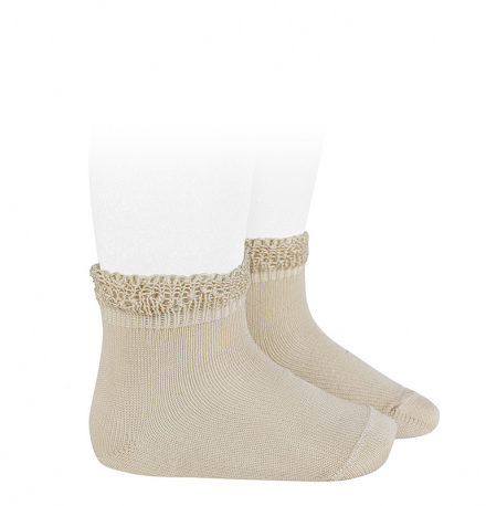 Chaussettes Dentelle Lin - Condor