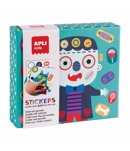 Jeu de gommettes Les Monstres - Apli