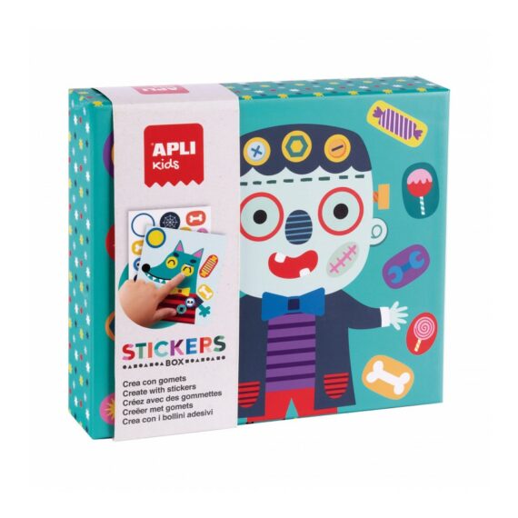 Jeu de gommettes Les Monstres - Apli