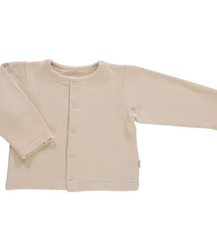 Cardigan Camomille Biscotti - Poudre Organic