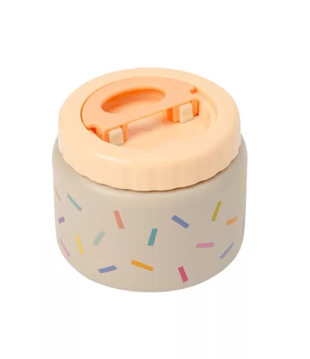 Récipient Isotherme Inox Confettis - The Cotton Cloud