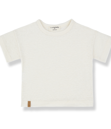 T-shirt Tintoretto Blanc - 1+ in the family