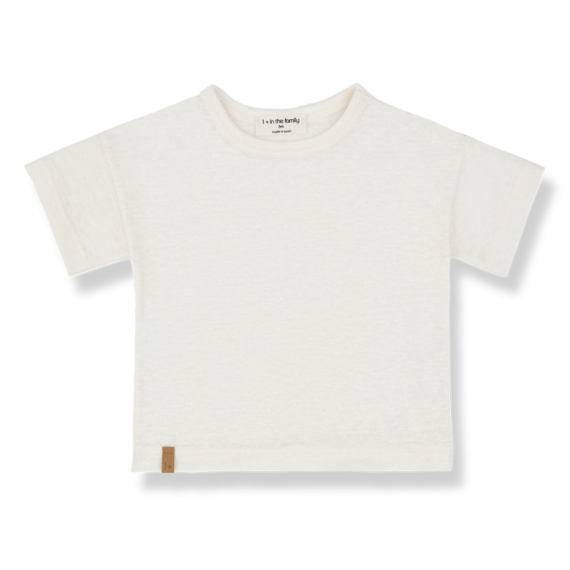 T-shirt Tintoretto Blanc - 1+ in the family