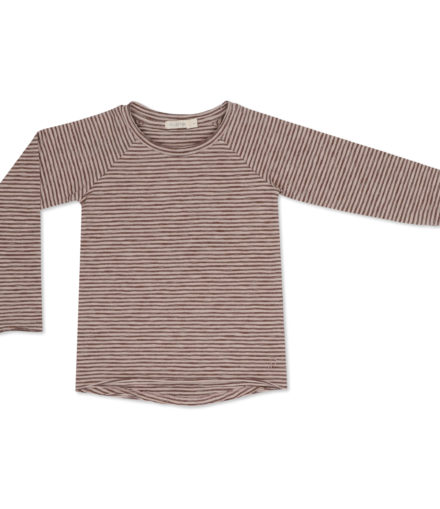T-shirt Rayé Chocolat - Phil and Phae