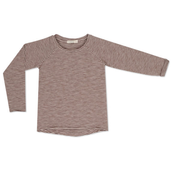 T-shirt Rayé Chocolat - Phil and Phae