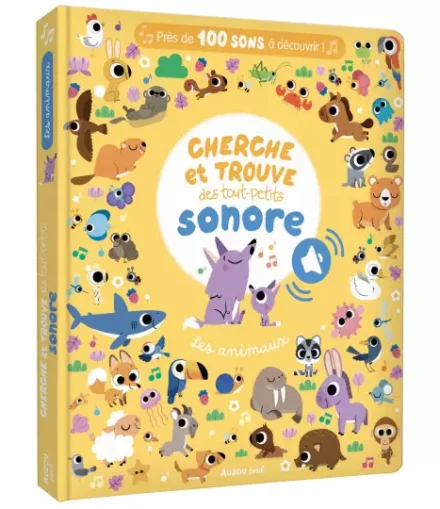 Cherche et Trouve des Tout-petits Sonore - Les animaux