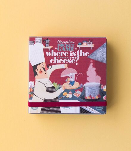 Jeu "Where Is The Cheese?" Pocket - Londji