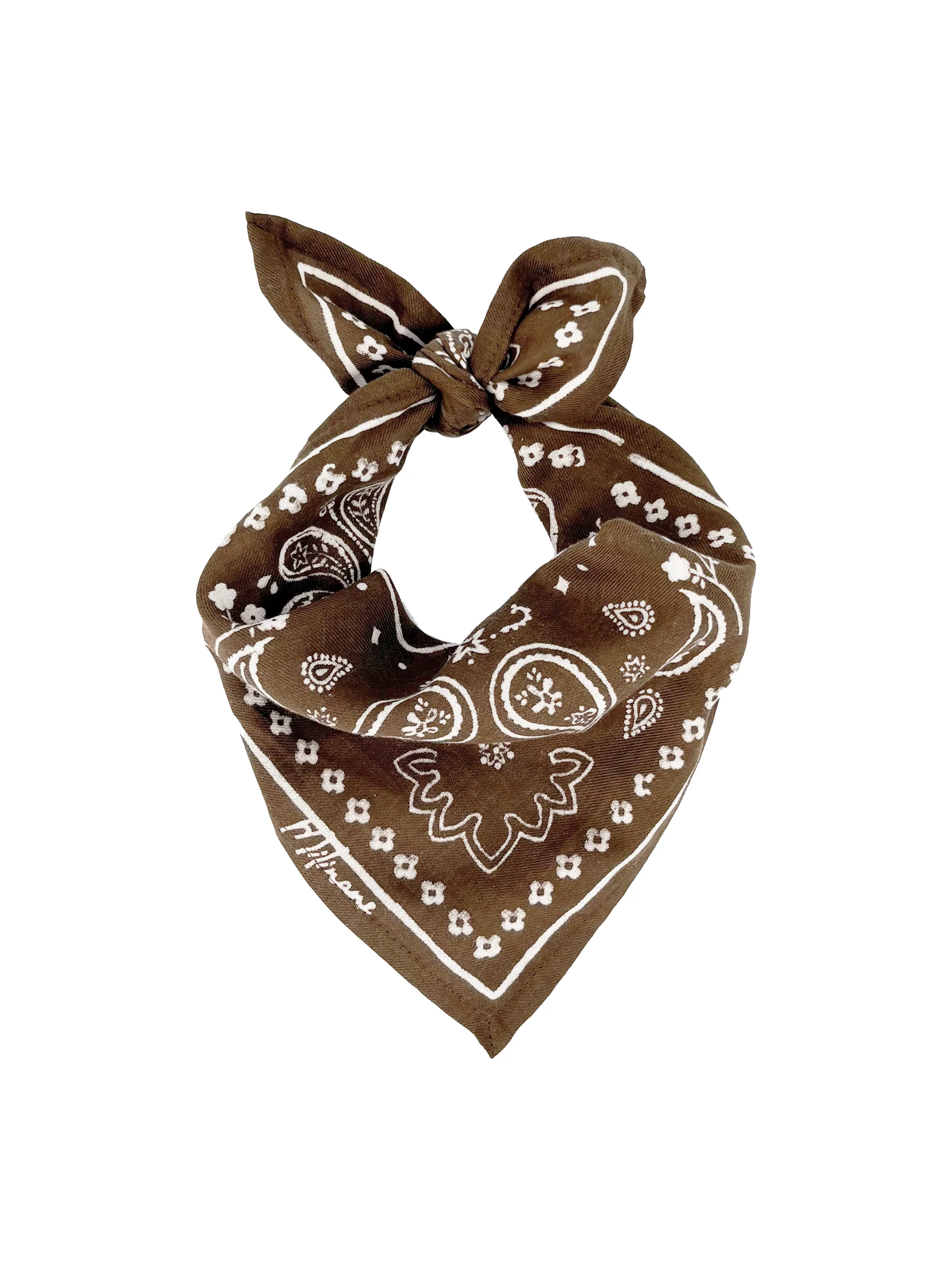 Foulard Oscar Marron - Milinane