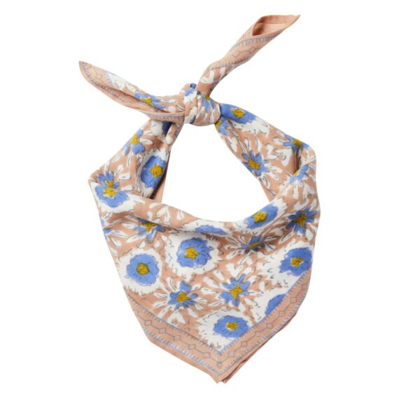 Foulard Indien Margotte Sienne - Bonheur du jour