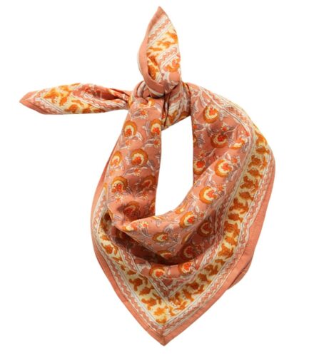 Foulard Indien Victorian Macaron - Bonheur du jour