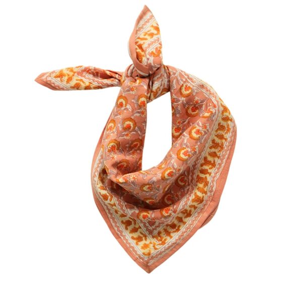Foulard Indien Victorian Macaron - Bonheur du jour