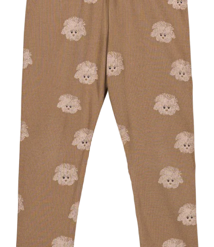 Legging Rom Pom Imprimé Chien - Studio Bohème