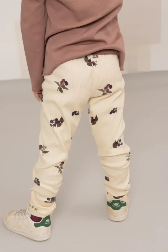 Legging Rom Pom Imprimé Mûres - Studio Bohème – Image 3