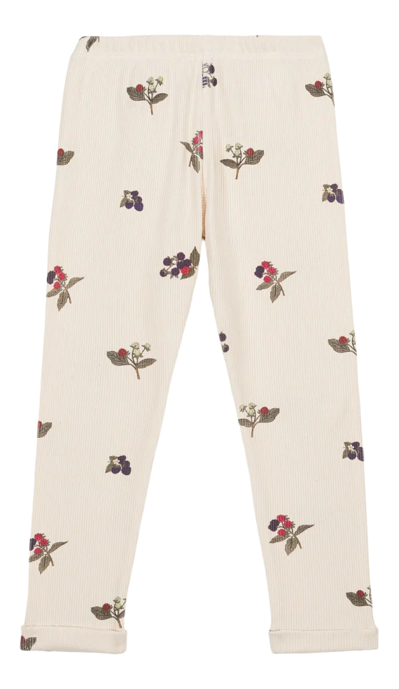 Legging Rom Pom Imprimé Mûres - Studio Bohème