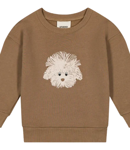 Sweat Bart Imprimé Chien - Studio Bohème