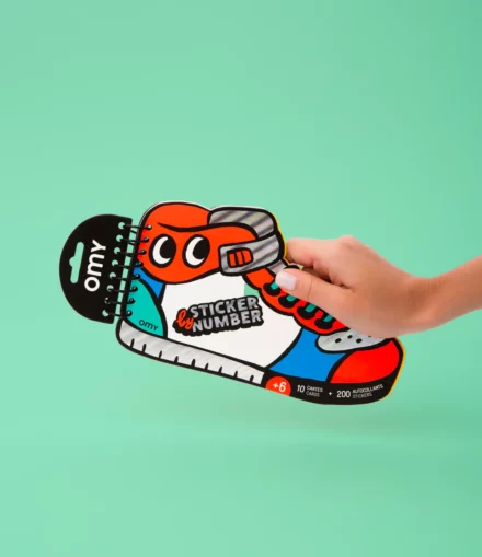 Carnet Stickers Street - Omy