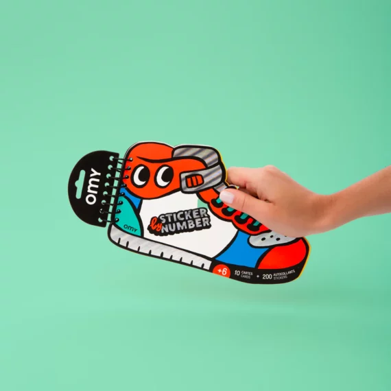 Carnet Stickers Street - Omy