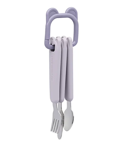 Ensemble de Couverts Lilas - The Cotton Cloud