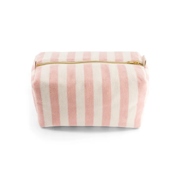 Trousse de Toilette Vic Rayures Rose - Rose In April