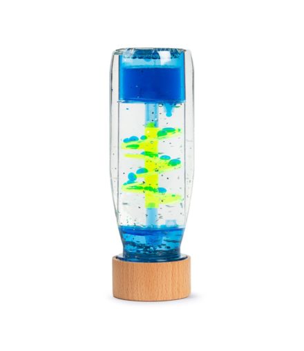 Bouteille Sensorielle "Spirale Bleu" - Petit Boum