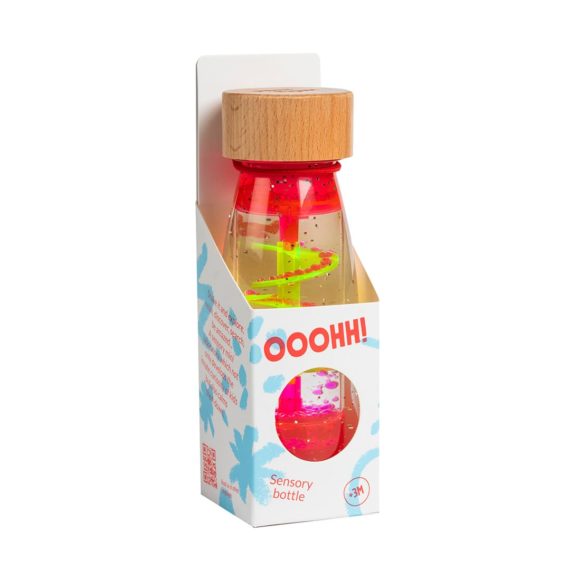 Bouteille Sensorielle "Spirale Rose" - Petit Boum – Image 2