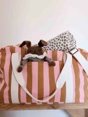RAPHAEL_STRIPES_CARAMEL_STRAWBERRY_-_BIANCA_MINI_LEOPARD_GREIGE