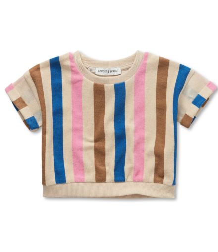 Sweatshirt crop manches courtes - Sproet and Sprout