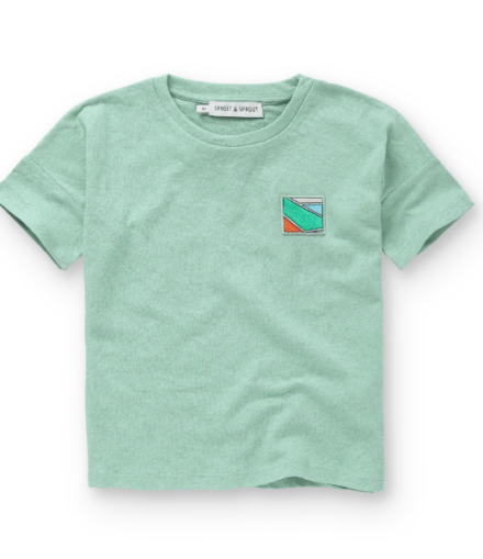 T-shirt Lin Vert - Sproet and Sprout
