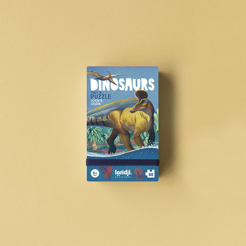 Tiny Puzzle "Cherche et Trouve" Dinosaure - Londji