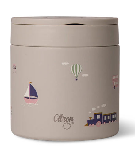 Pot Isotherme 350ml Véhicules - Citron