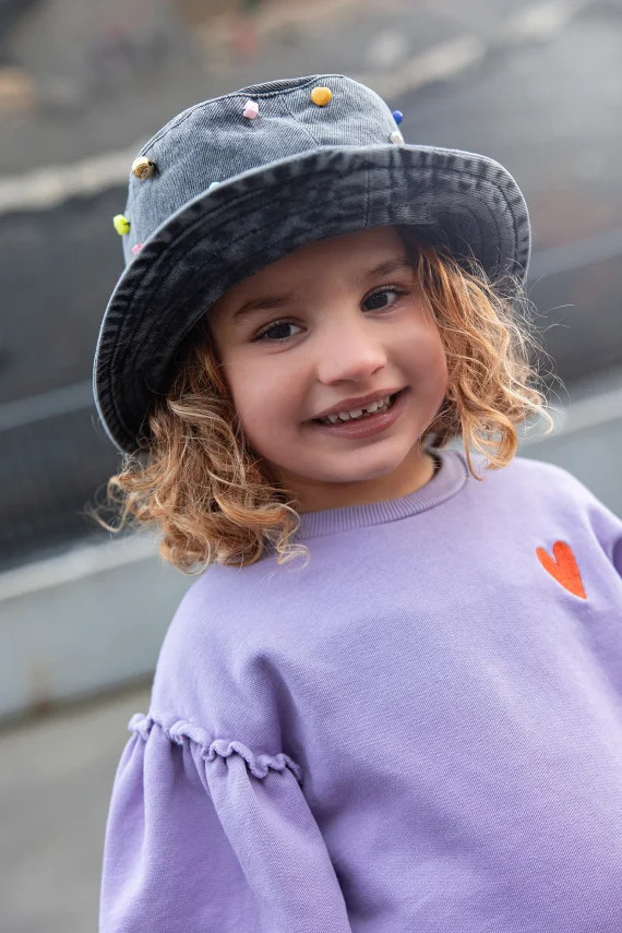 Sweat Puff Sleeves Heart - Sproet and Sprout – Image 2