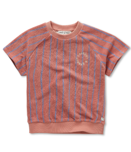Sweatshirt éponge manches courtes - Sproet and Sprout