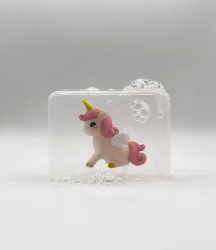 Savon Artisanal Licorne Rose - Ludi Soap