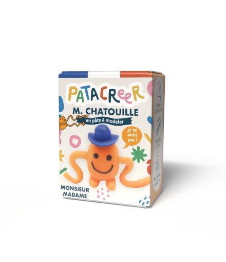 Kit à Fabriquer Mr Chatouille en Pâte à Modeler - Patacréer