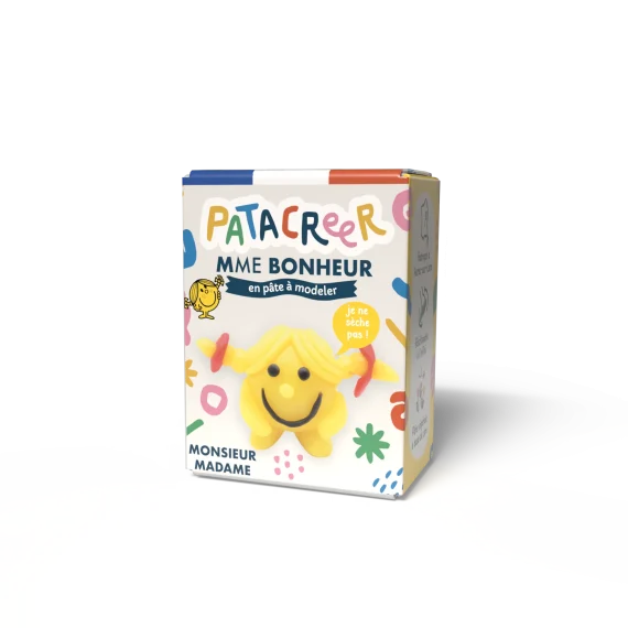 Kit à Fabriquer Mme Bonheur en Pâte à Modeler - Patacréer