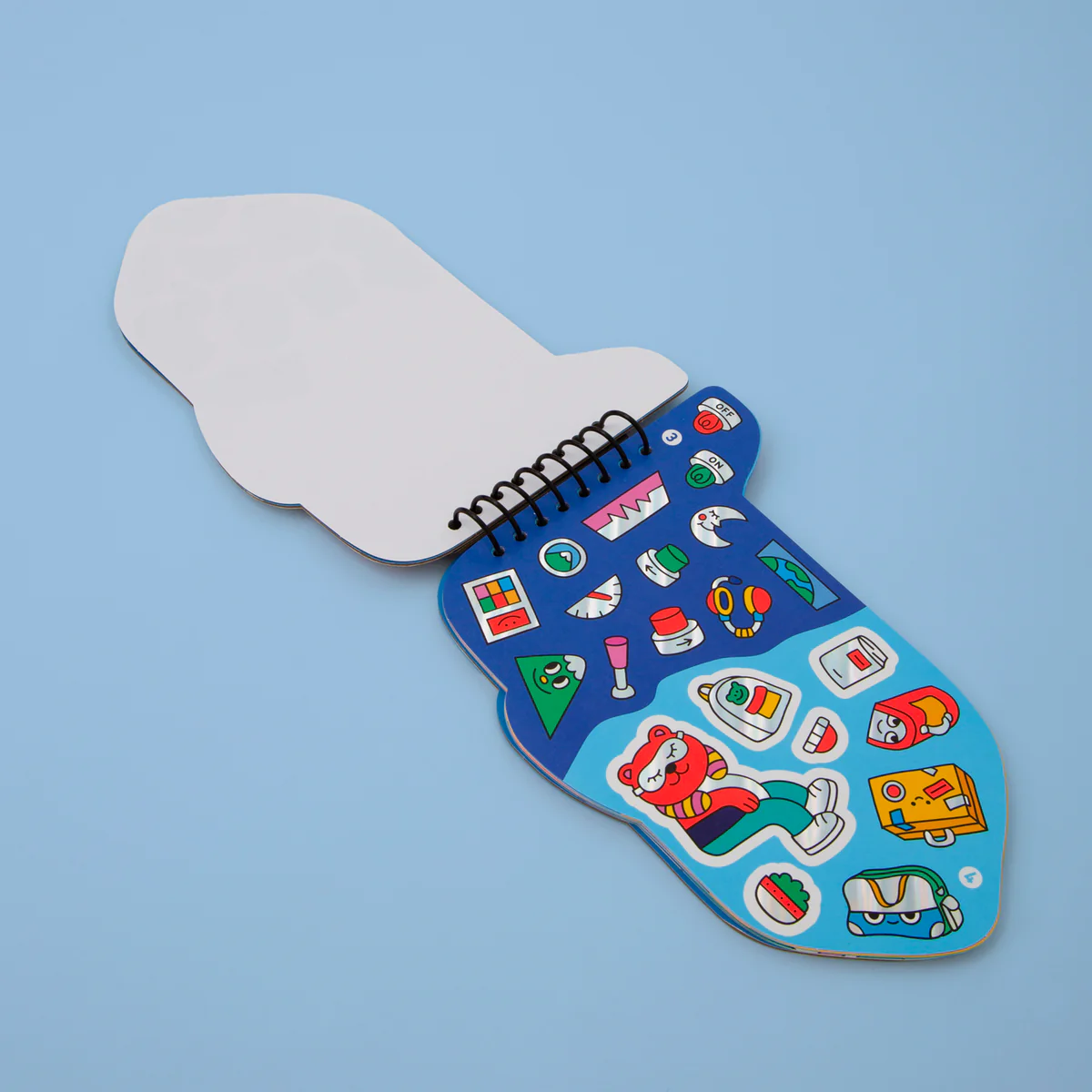 Carnet Stickers Vroom - Omy – Image 3