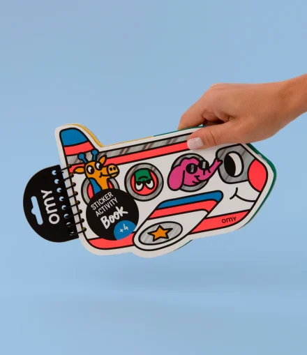 Carnet Stickers Vroom - Omy