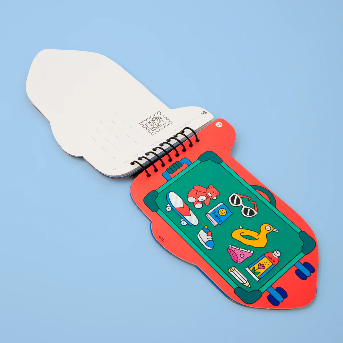 Carnet Stickers Vroom - Omy – Image 2