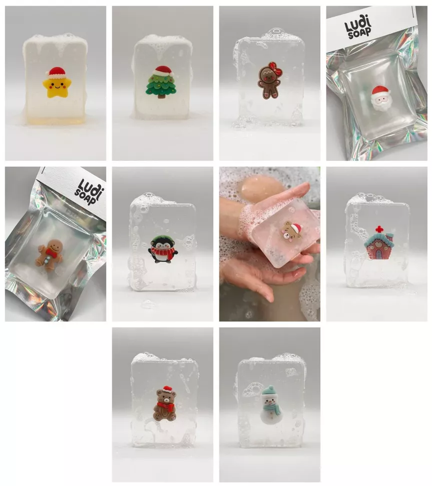 Savon Artisanal Thème Noël - Ludi Soap
