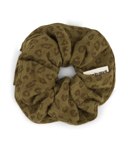 Chouchou Mini Léopard Olive - Rose In April