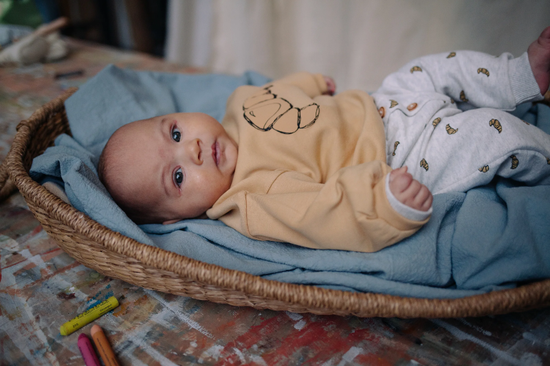Pantalon Croissant Print - Sproet and Sprout – Image 2