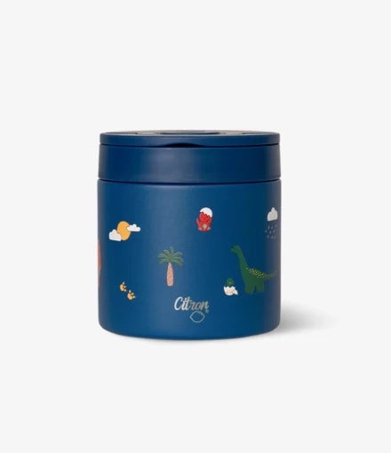 Pot Isotherme 350ml Dino - Citron
