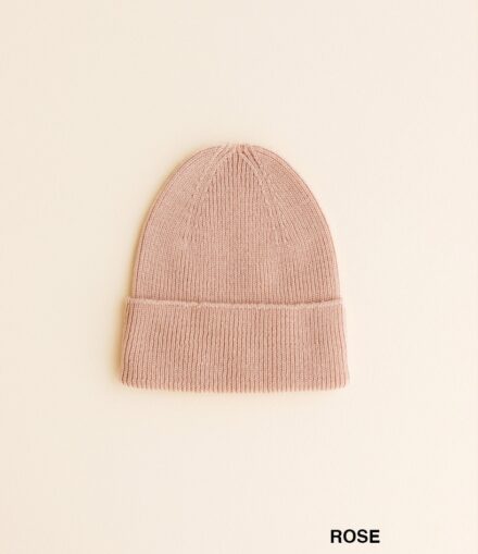 Bonnet Naissance Rose - Hvid
